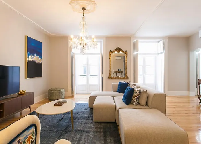 Chiado Deluxe Gem 4bdr Amazing Apartman Lisboa